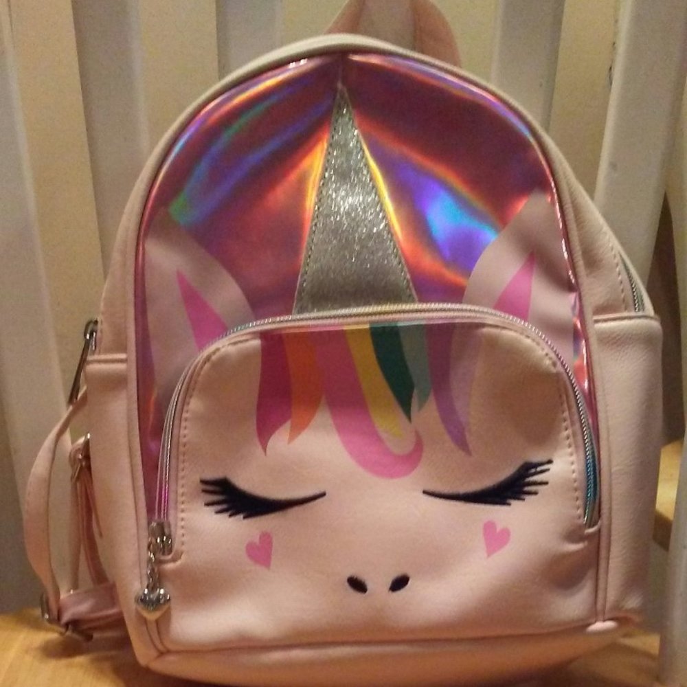 Small LOL unicorn backpack - like new